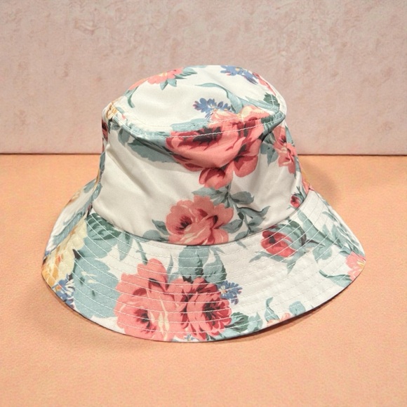 Anthropologie Floral Bucket Hat - Picture 3 of 4